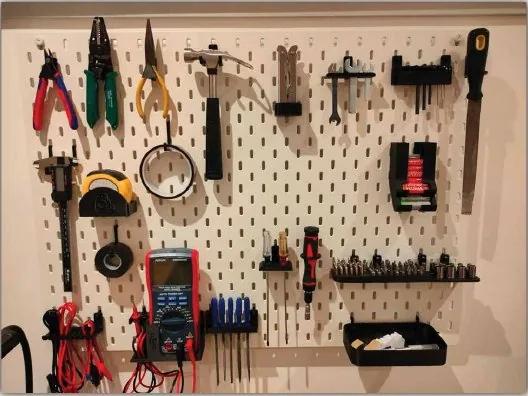 Tool wall setup